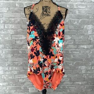 Sea Angel Meadowdale  Floral Lace Swimsuit